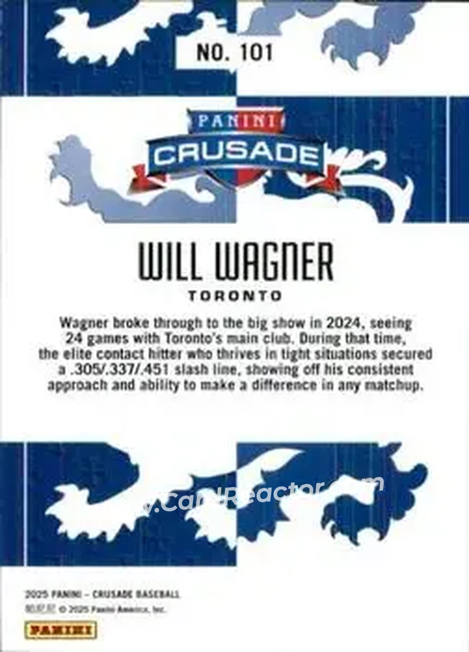 Back of Will Wagner