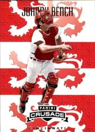 2025 Panini Crusade #105 Johnny Bench