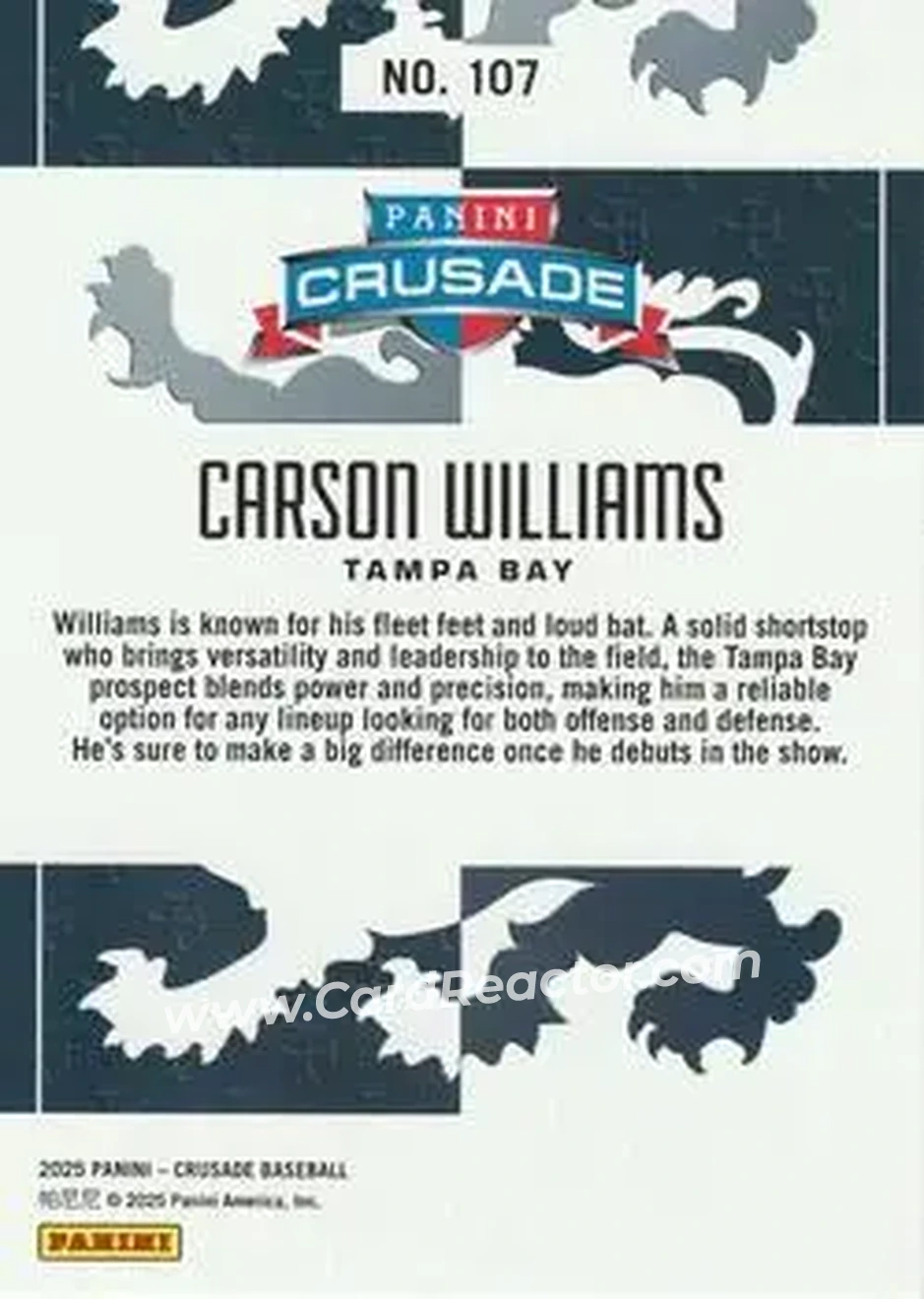 Back of Carson Williams