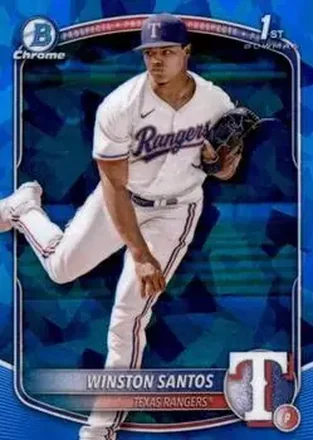 2025 Bowman Sapphire Edition #BCP-121 Winston Santos