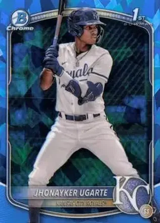 2025 Bowman Sapphire Edition #BCP-123 Jhonayker Ugarte