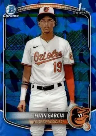 2025 Bowman Sapphire Edition #BCP-124 Elvin Garcia