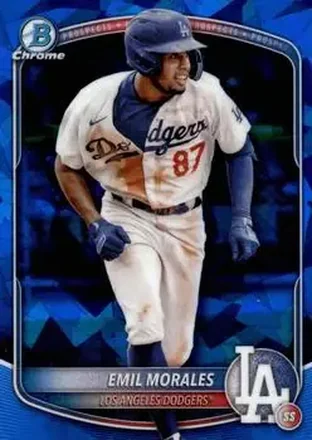 2025 Bowman Sapphire Edition #BCP-127 Emil Morales