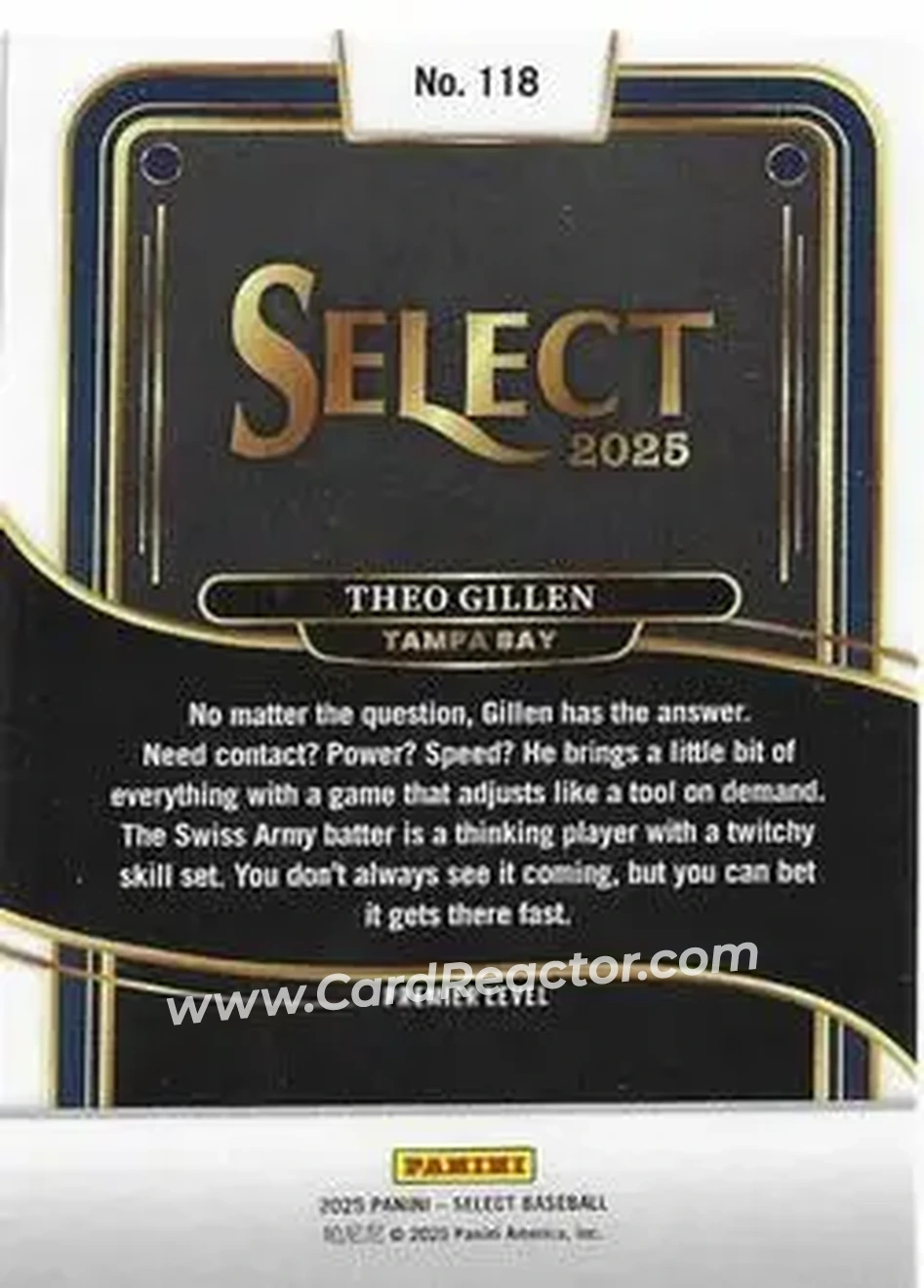 Back of Theo Gillen