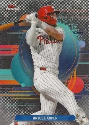 2025 Finest #115 Bryce Harper