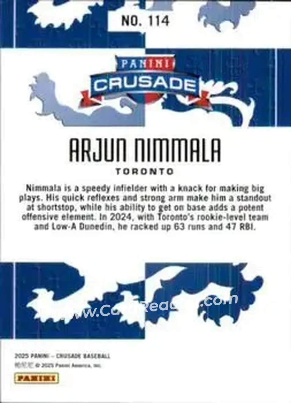 Back of Arjun Nimmala