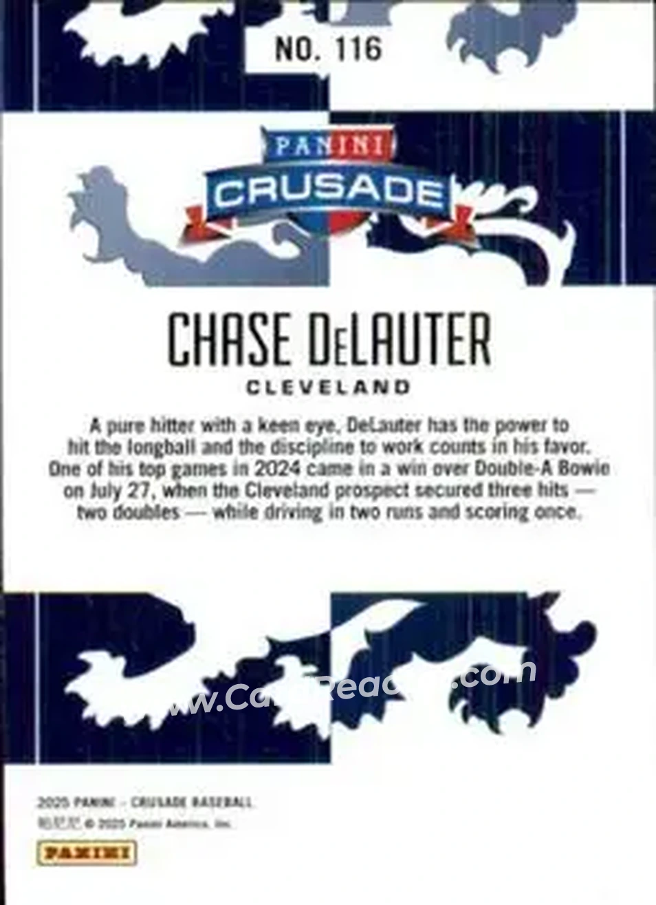 Back of Chase DeLauter