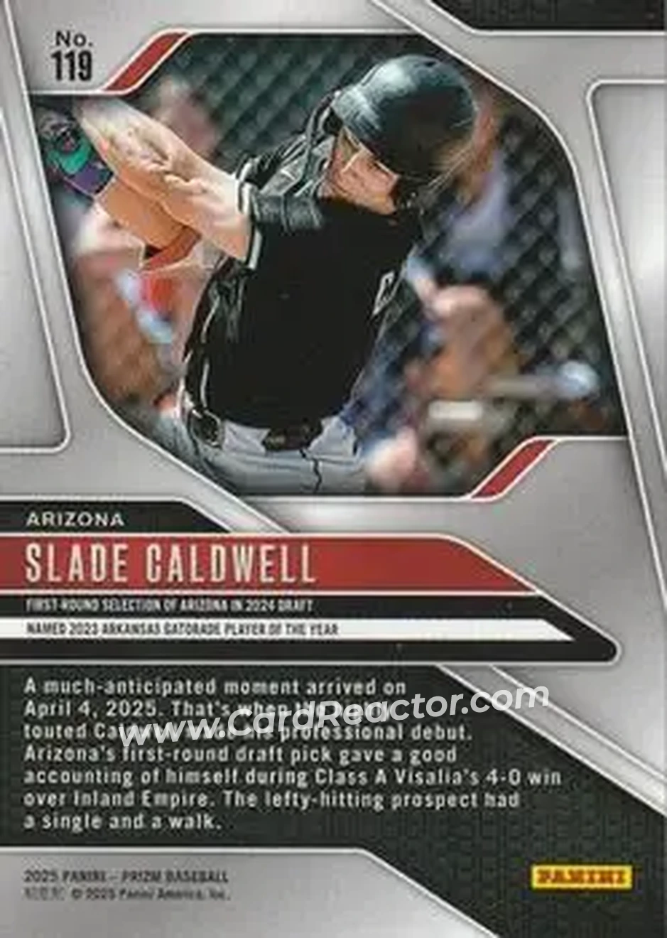 Back of Slade Caldwell