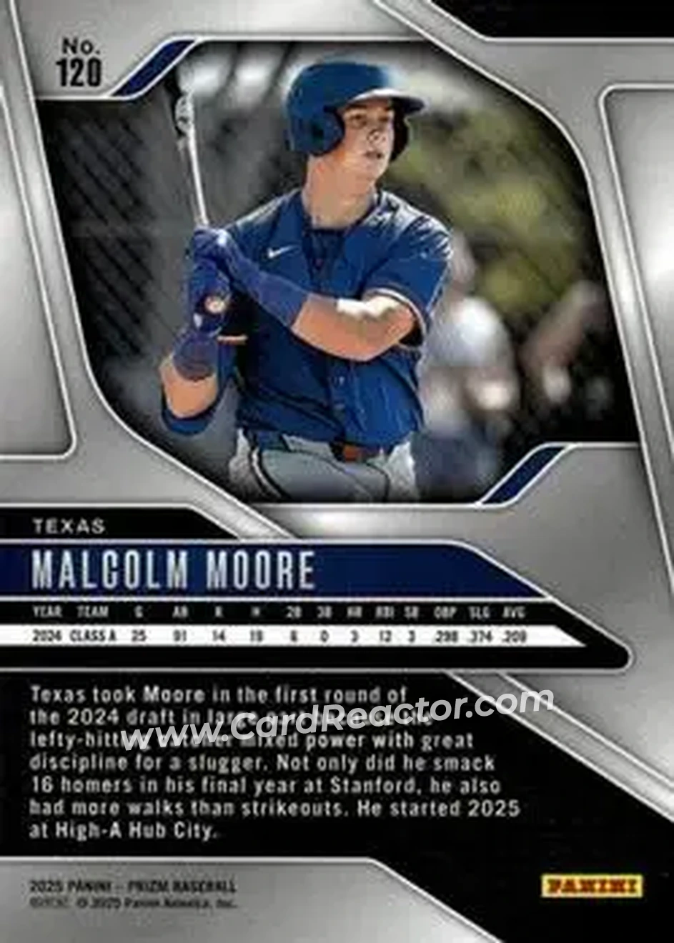 Back of Malcolm Moore