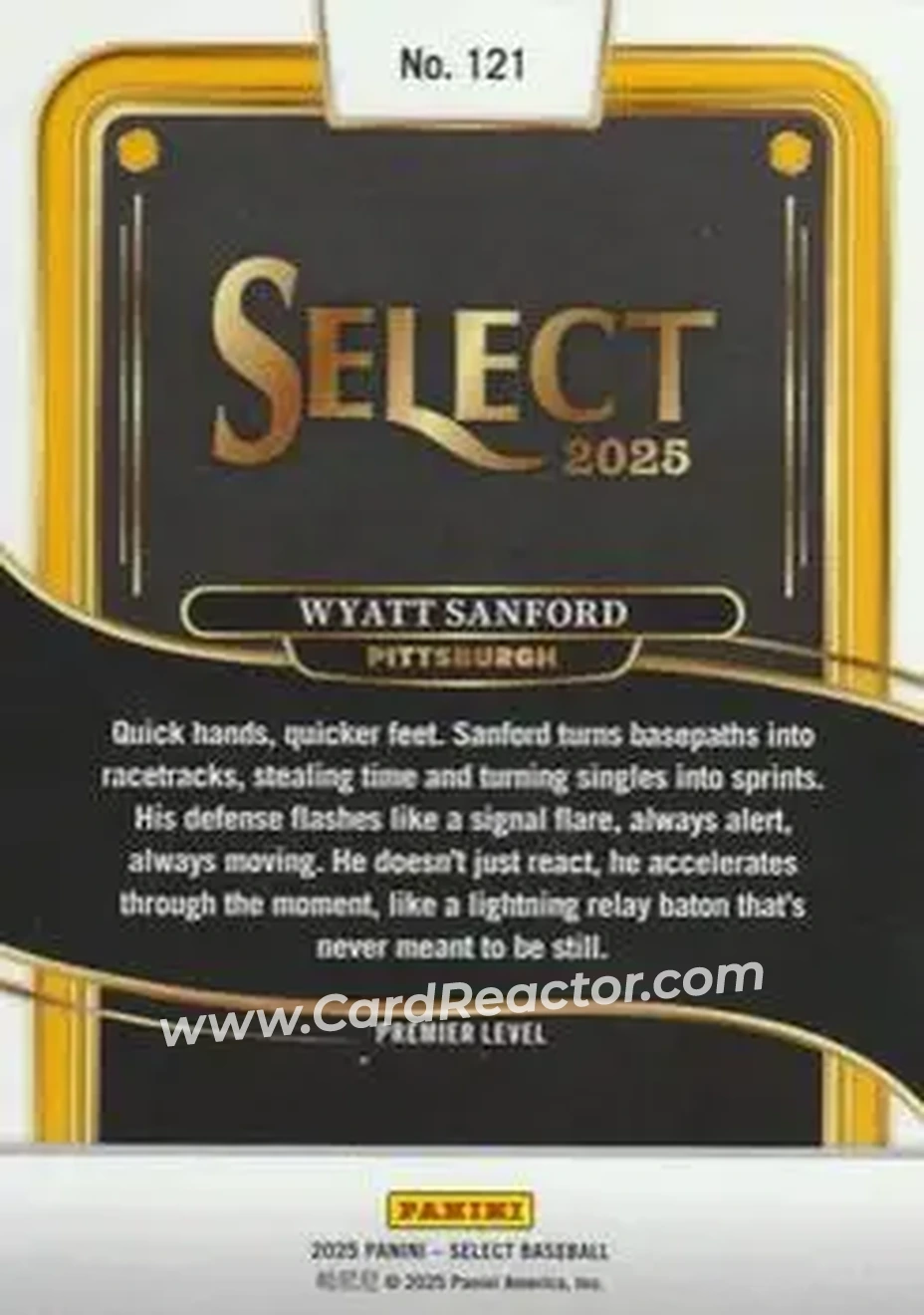 Back of Wyatt Sanford