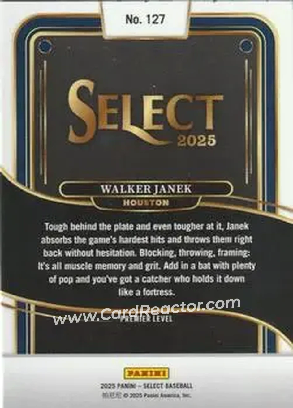 Back of Walker Janek