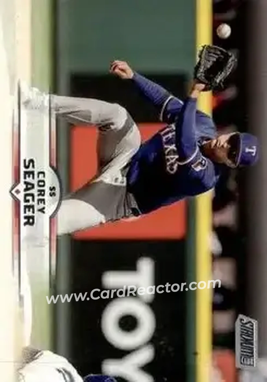 Front of Corey Seager