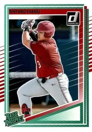 2025 Donruss #127 Rintaro Sasaki