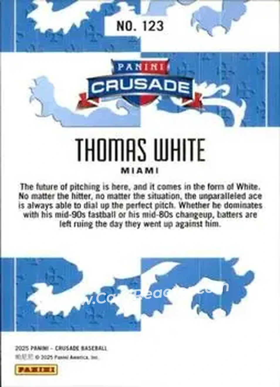 Back of Thomas White