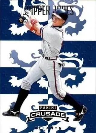 2025 Panini Crusade #129 Chipper Jones