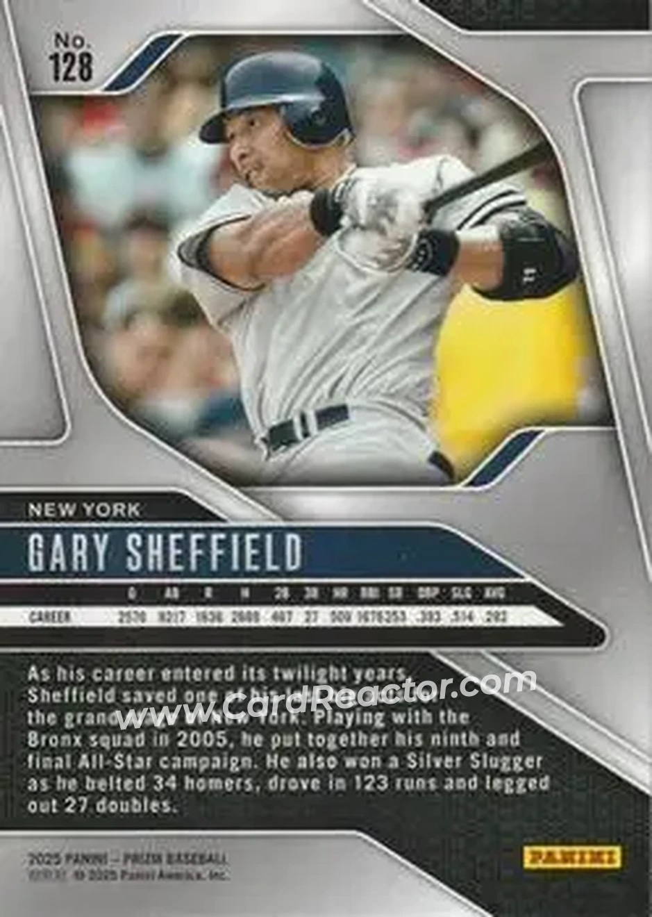 Back of Gary Sheffield