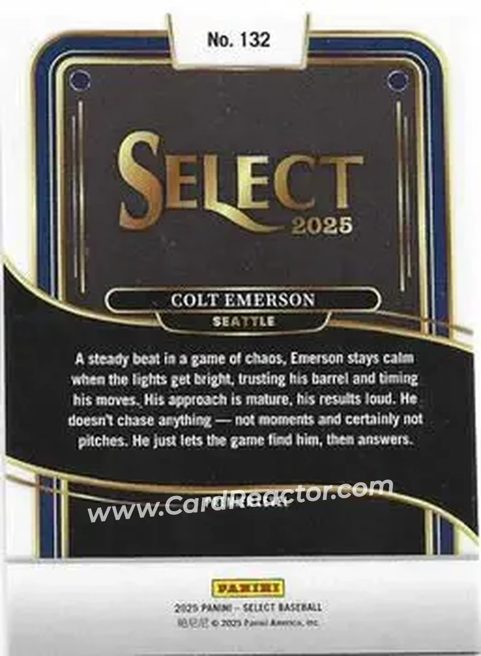 Back of Colt Emerson