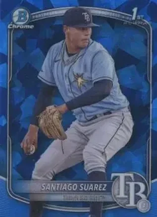 2025 Bowman Sapphire Edition #BCP-142 Santiago Suarez