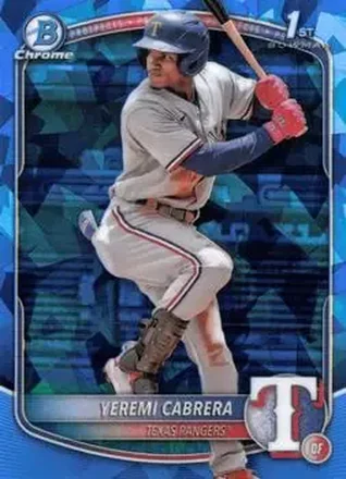 2025 Bowman Sapphire Edition #BCP-146 Yeremi Cabrera