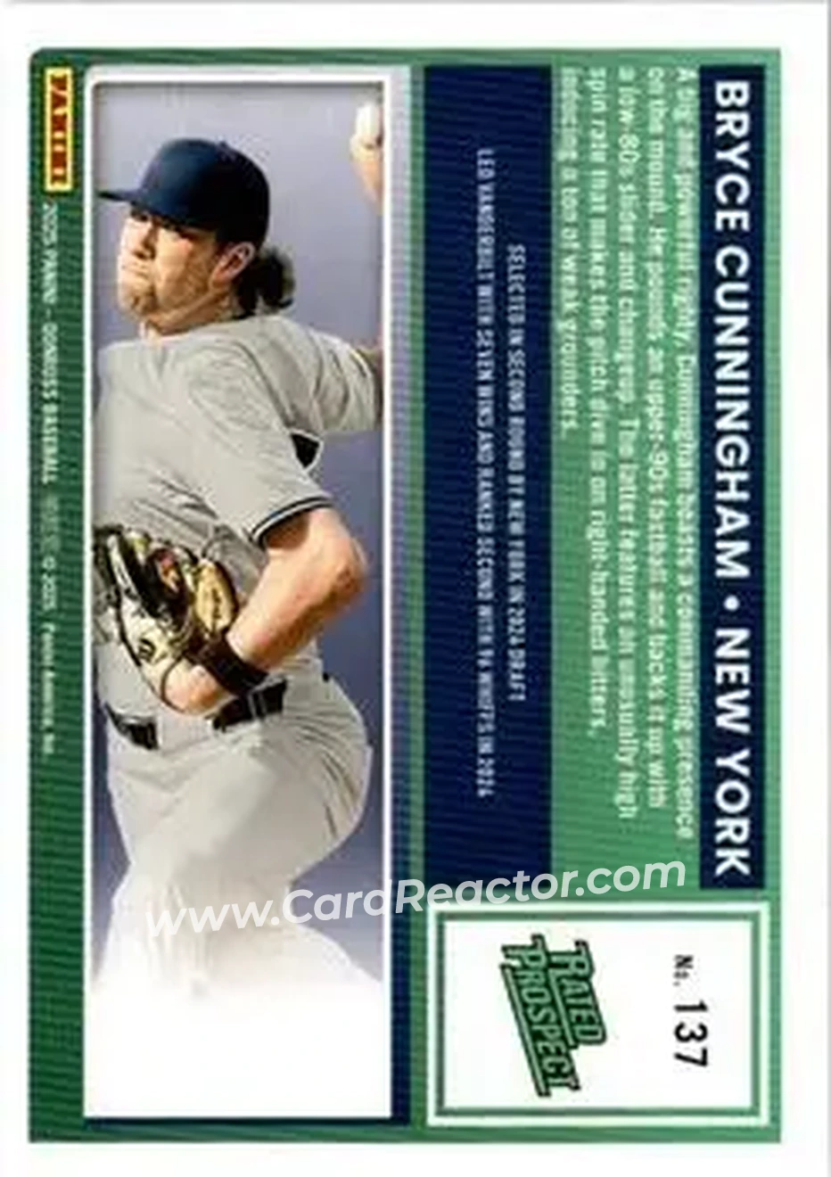 Back of Bryce Cunningham