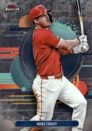 2025 Finest #131 Mike Trout