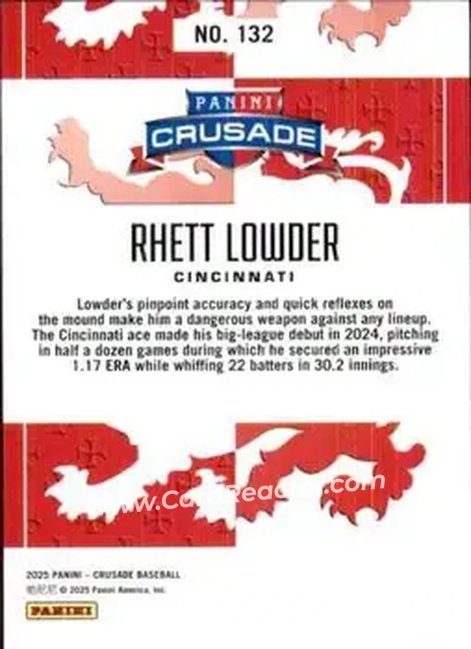 Back of Rhett Lowder