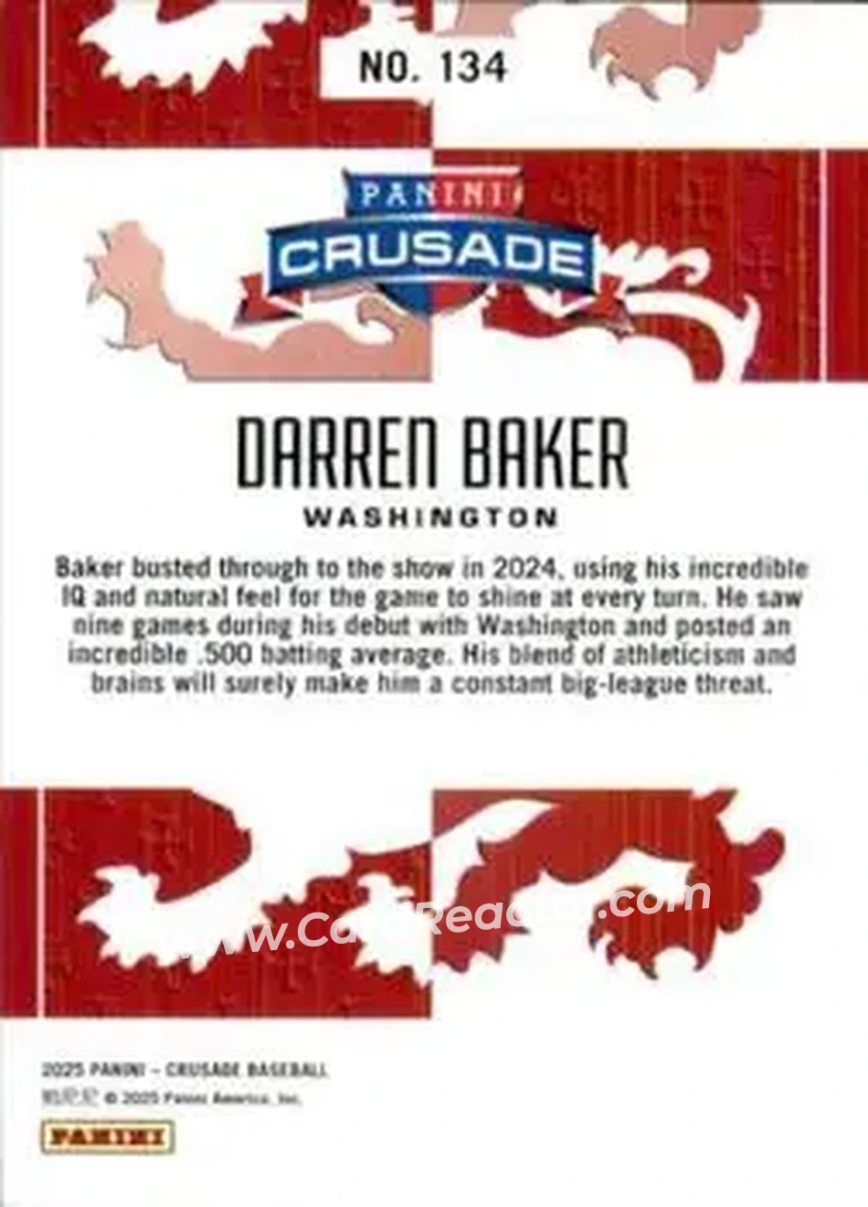 Back of Darren Baker