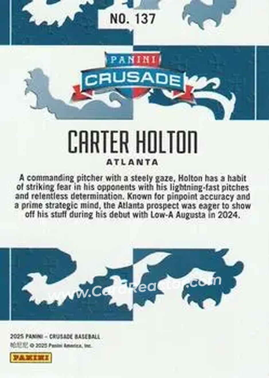 Back of Carter Holton