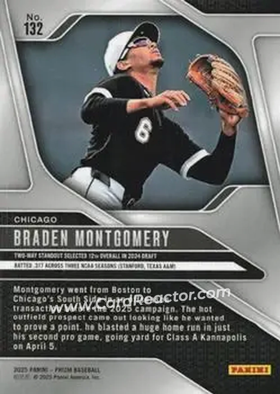 Back of Braden Montgomery