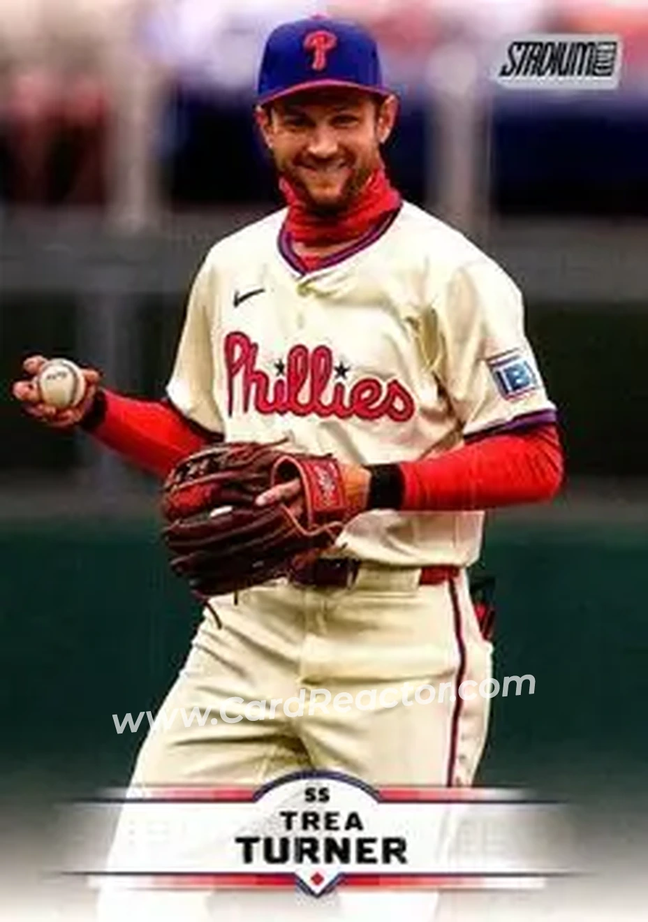 Front of Trea Turner