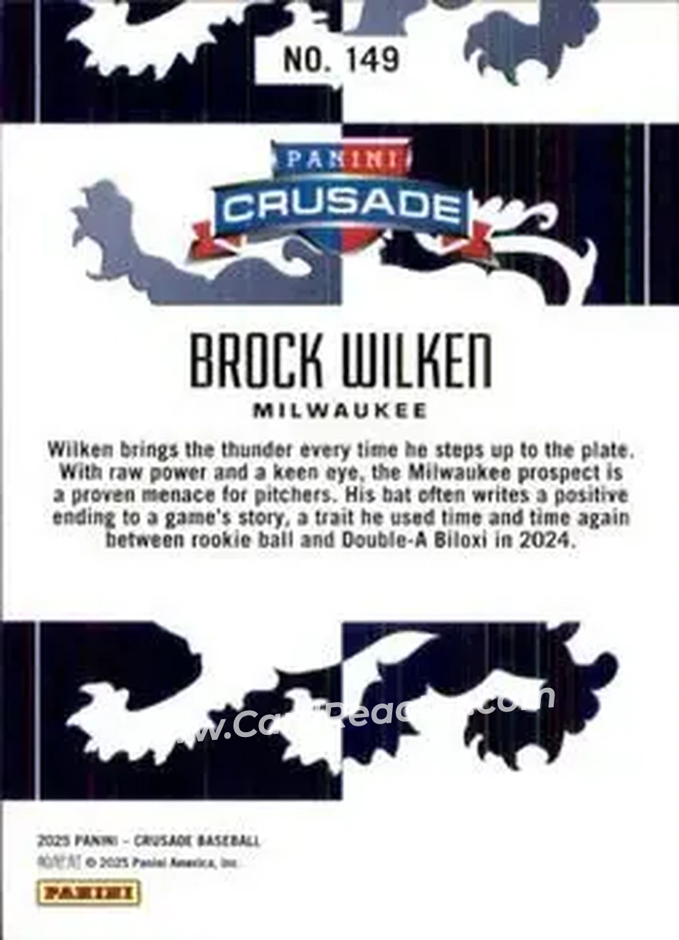 Back of Brock Wilken