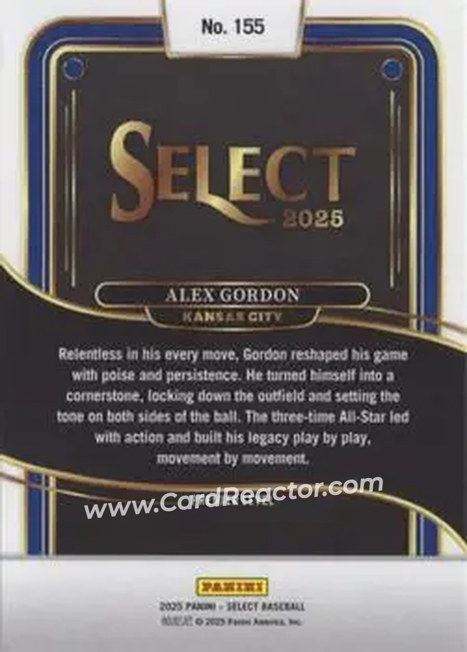 Back of Alex Gordon