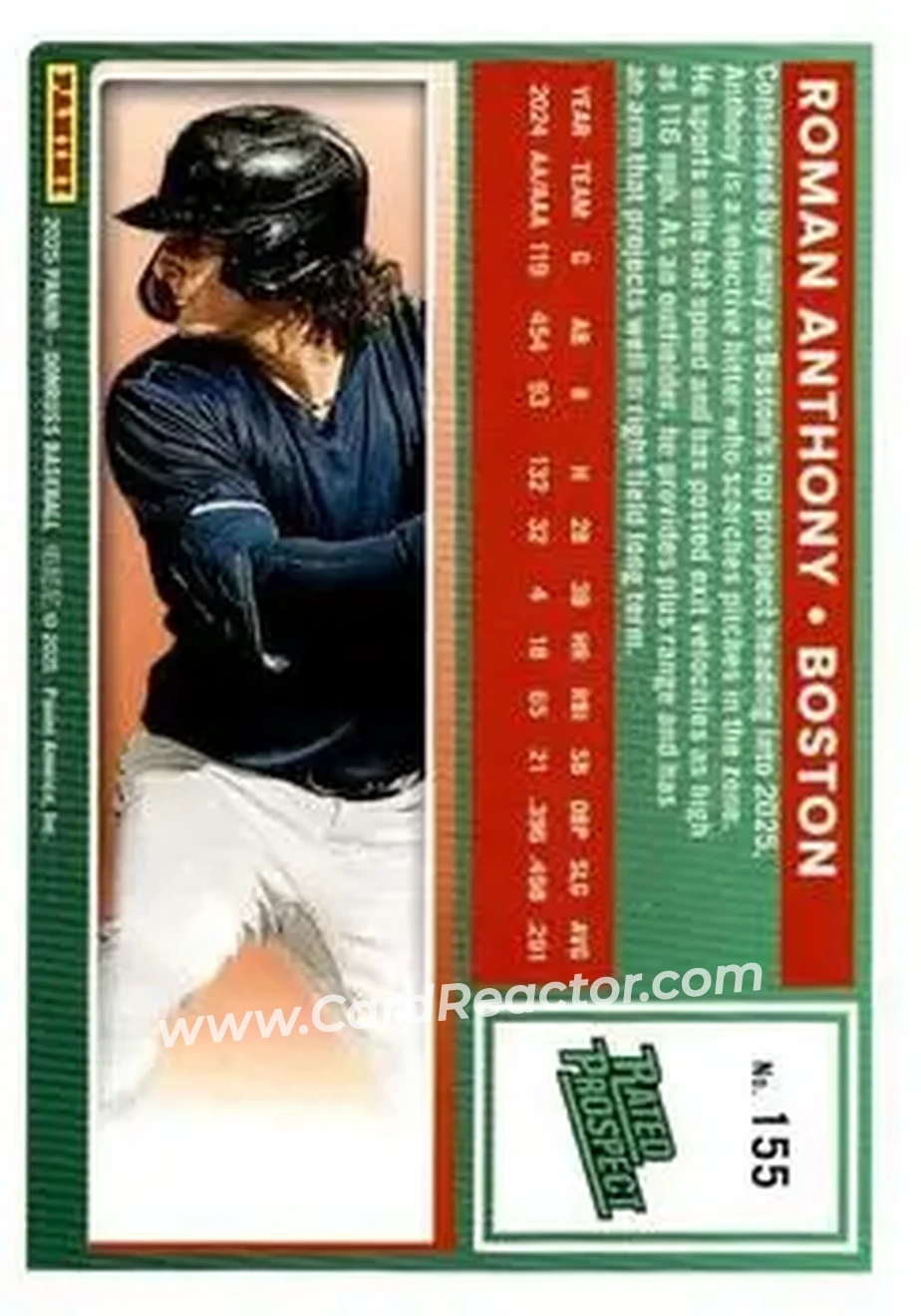 Back of Roman Anthony