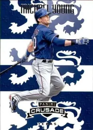 2025 Panini Crusade #153 Michael Young