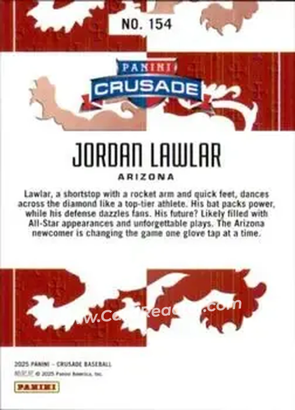 Back of Jordan Lawlar