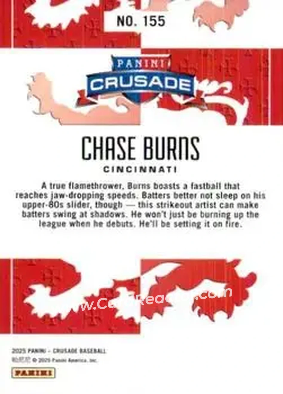 Back of Chase Burns
