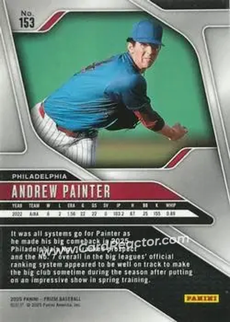 Back of Andrew Painter