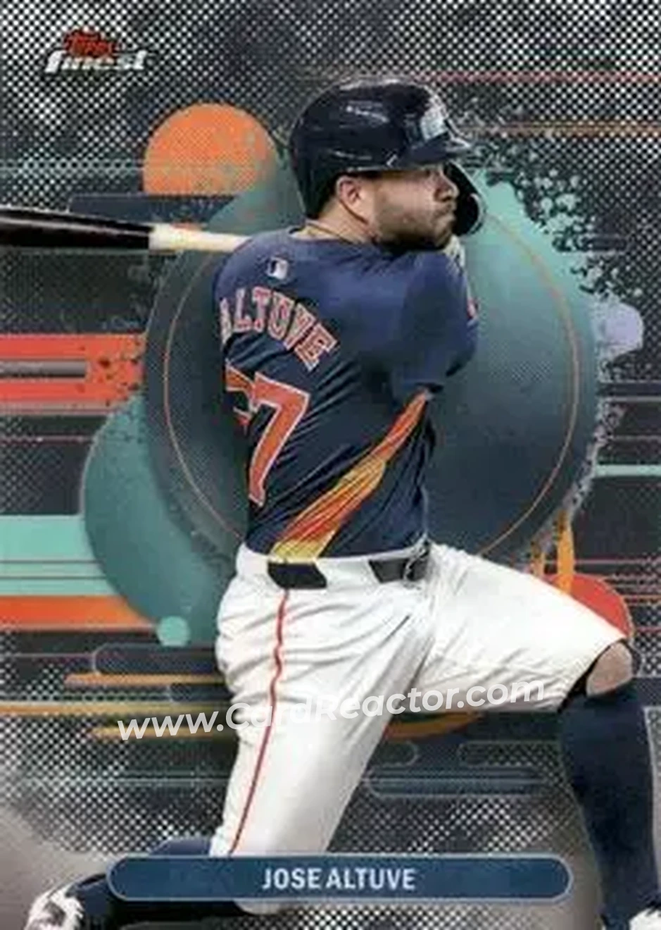 Front of Jose Altuve