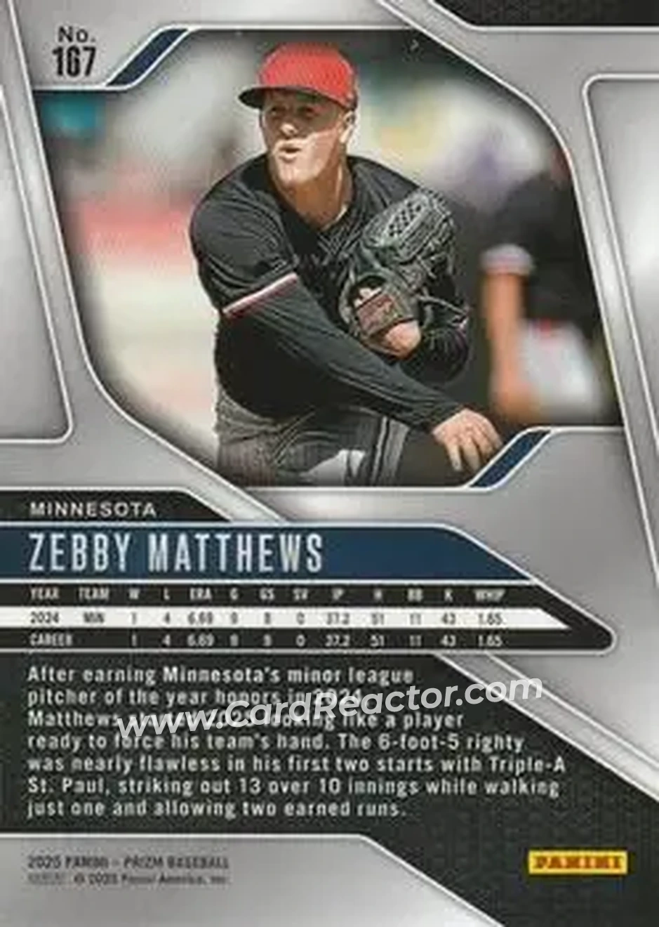 Back of Zebby Matthews
