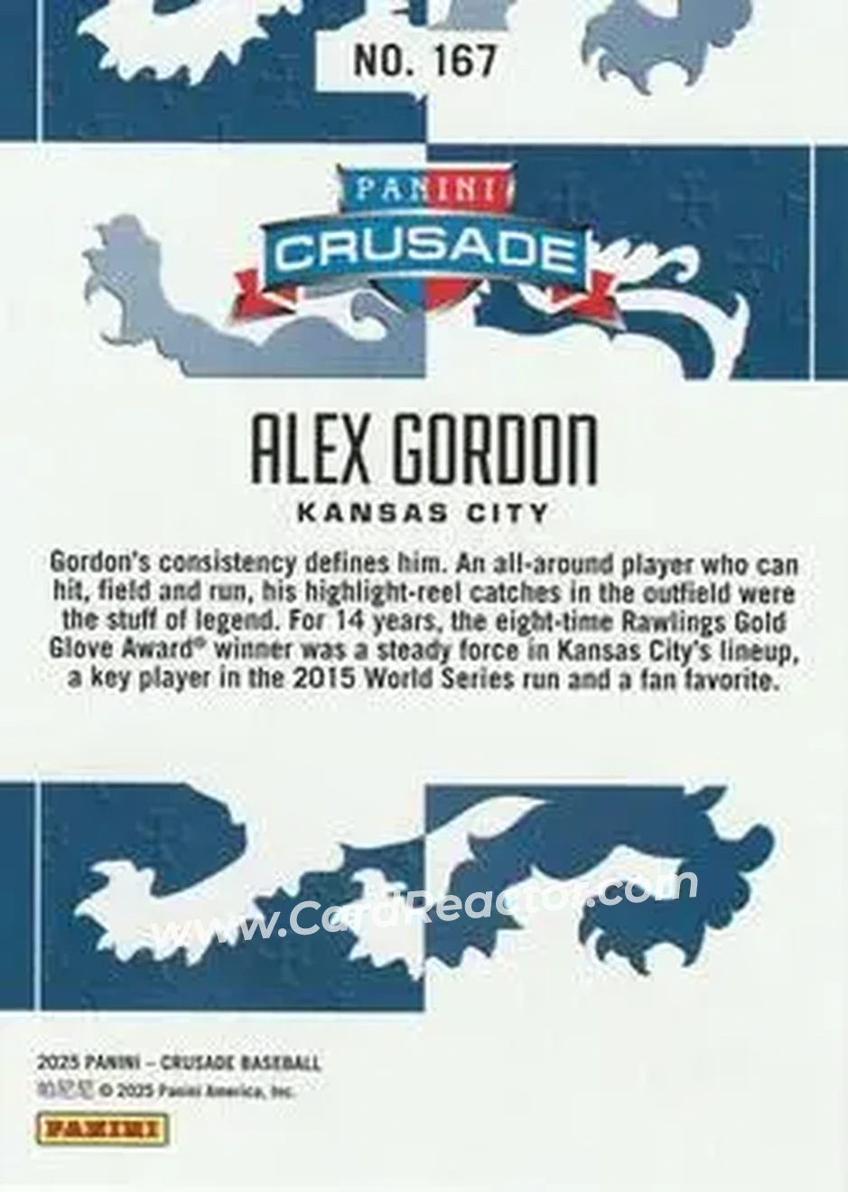 Back of Alex Gordon