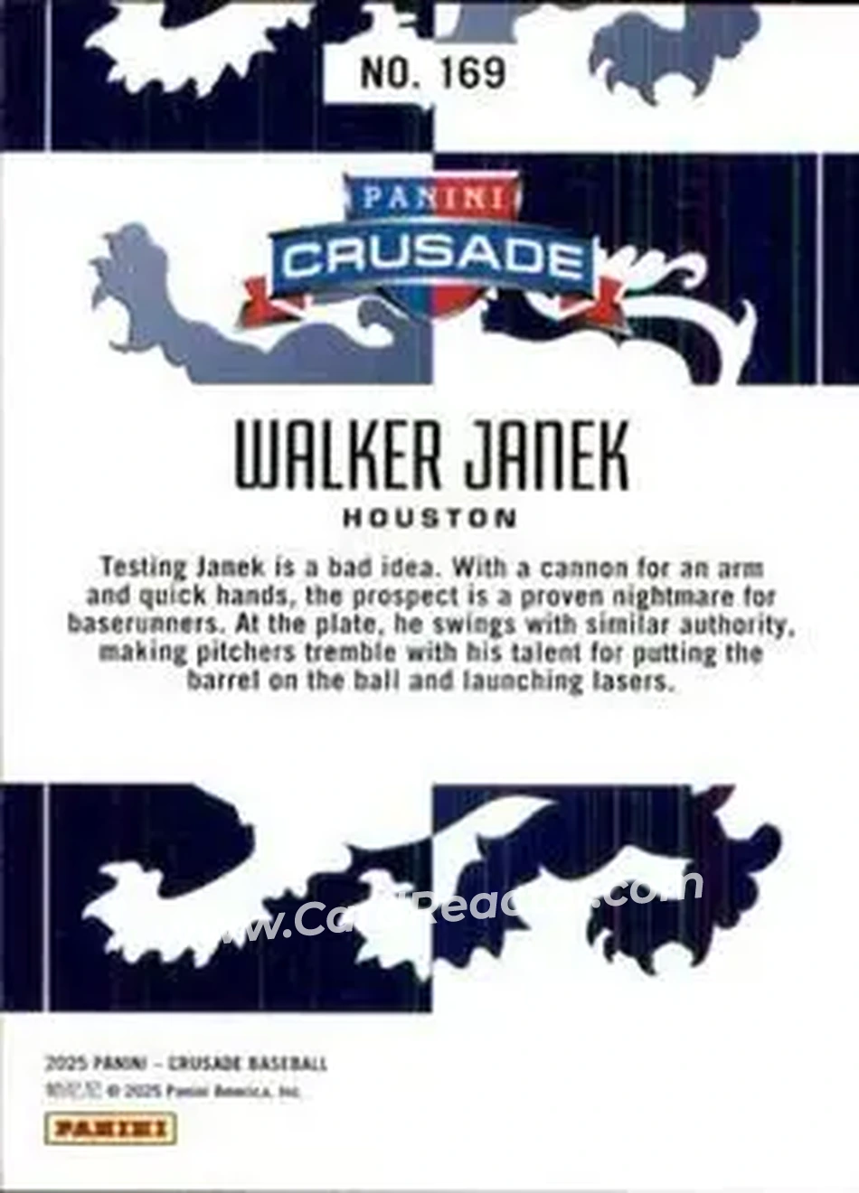 Back of Walker Janek