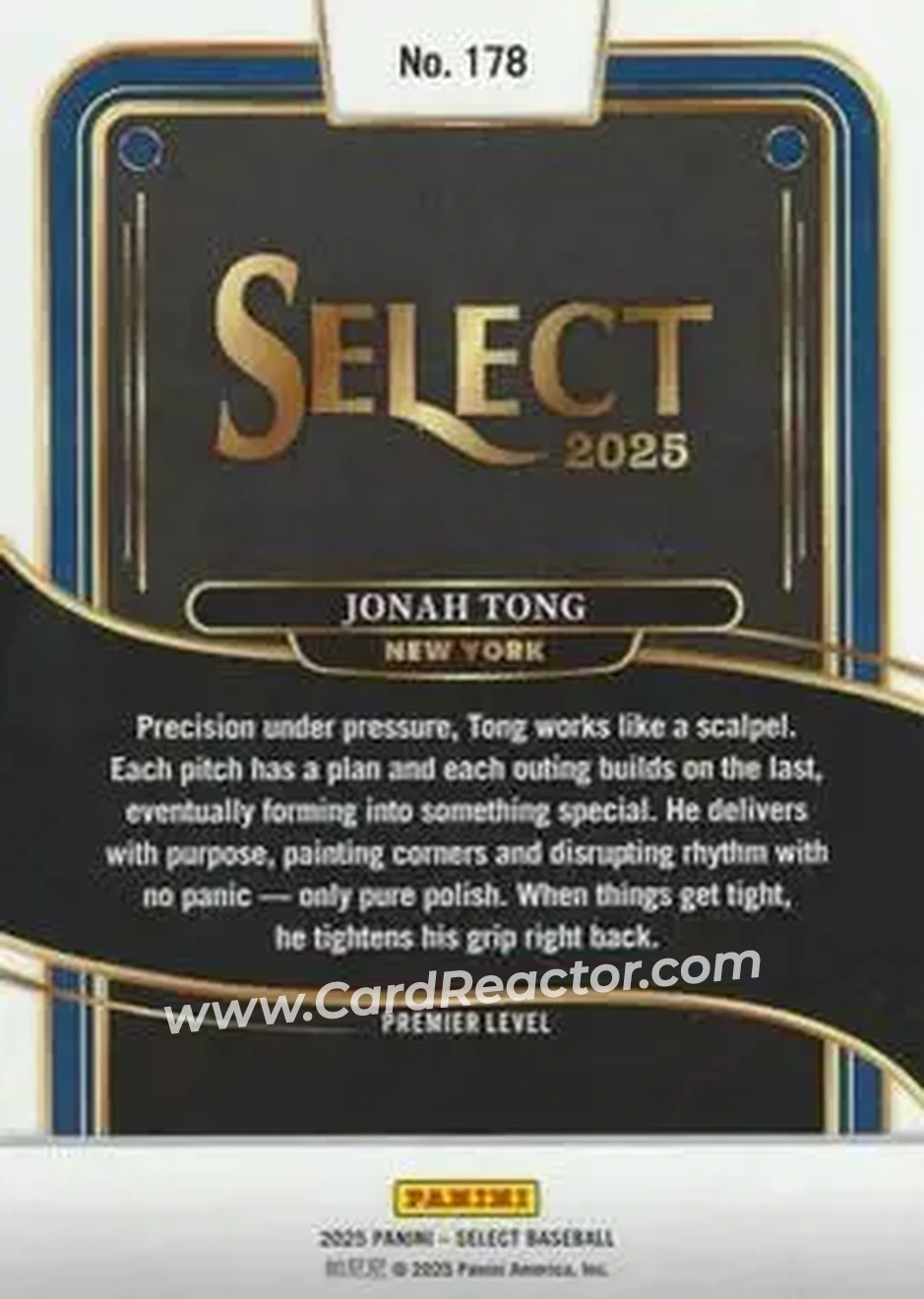 Back of Jonah Tong