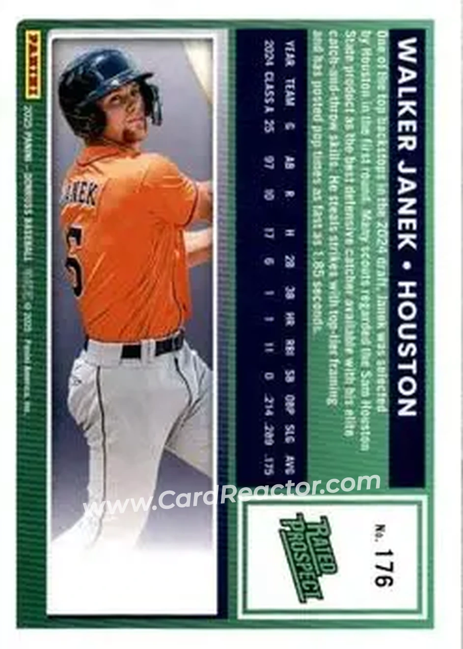 Back of Walker Janek