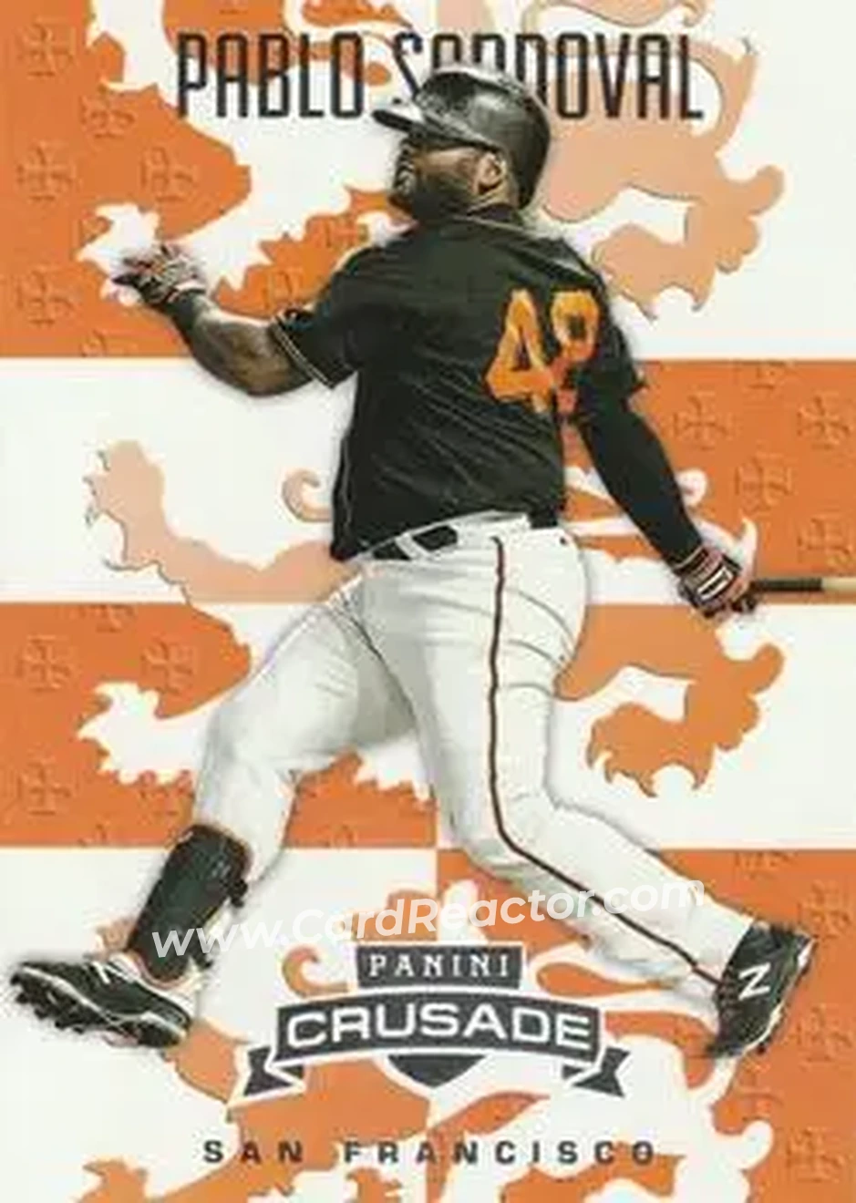 Front of Pablo Sandoval