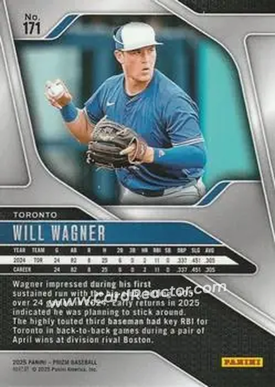 Back of Will Wagner