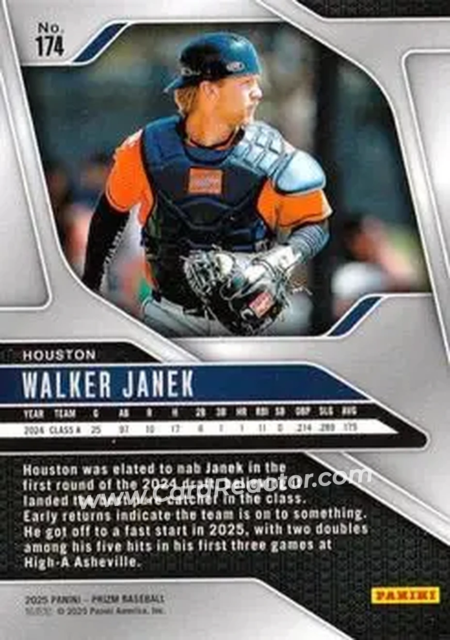 Back of Walker Janek