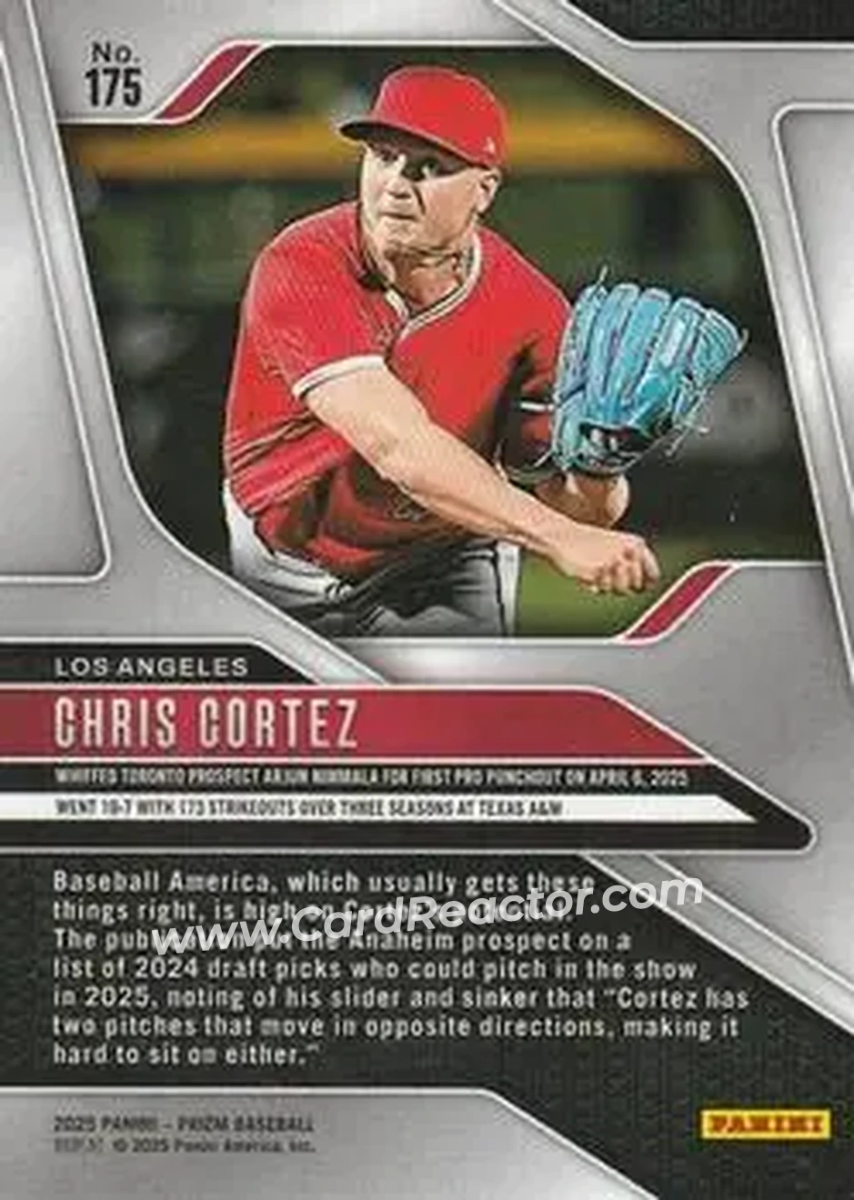 Back of Chris Cortez