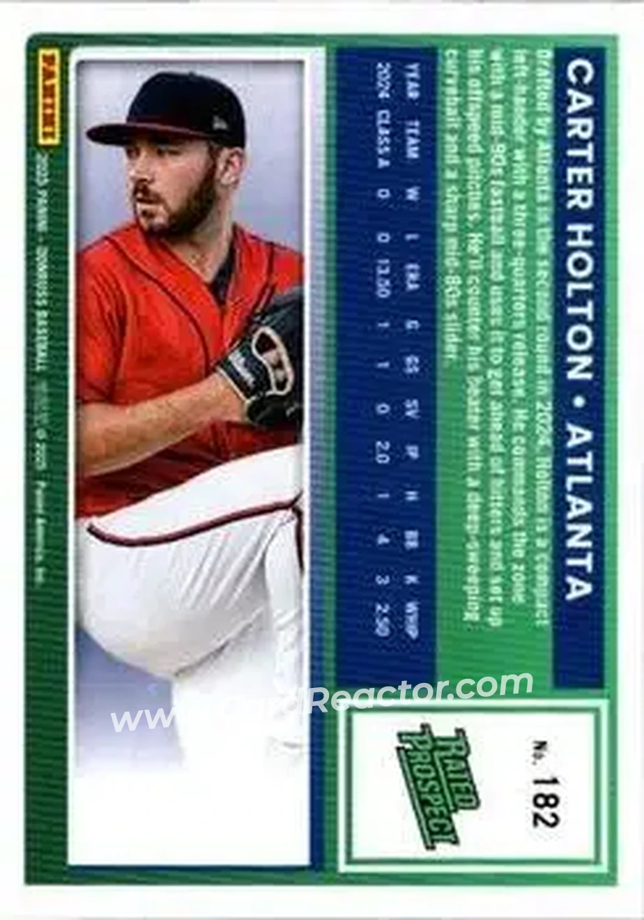 Back of Carter Holton