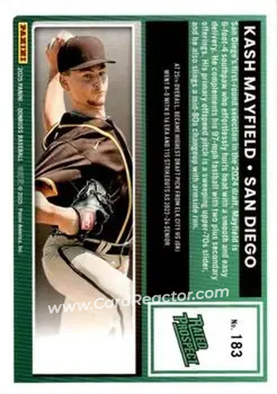 Back of Kash Mayfield