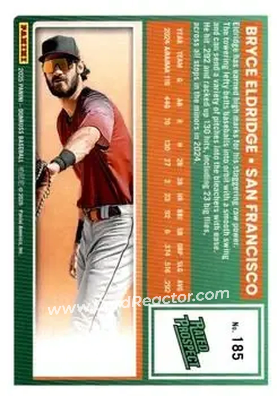 Back of Bryce Eldridge